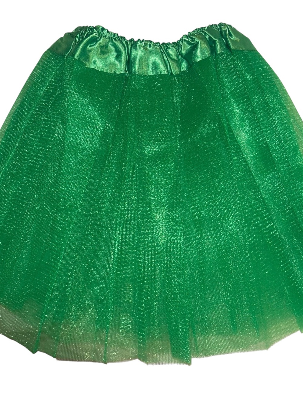 Girls' Green Tulle Dance Skirt - Kids Costume